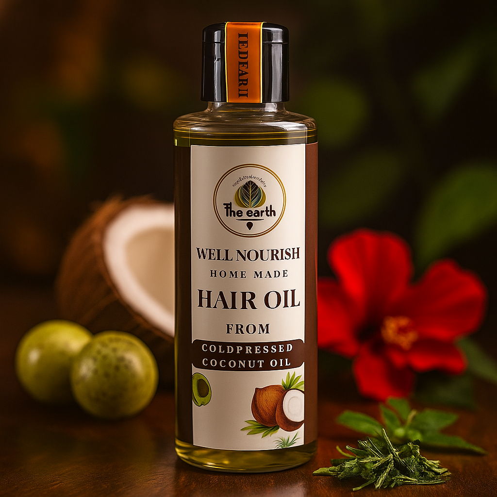 WELL NOURISH HERBAL HAIR OIL