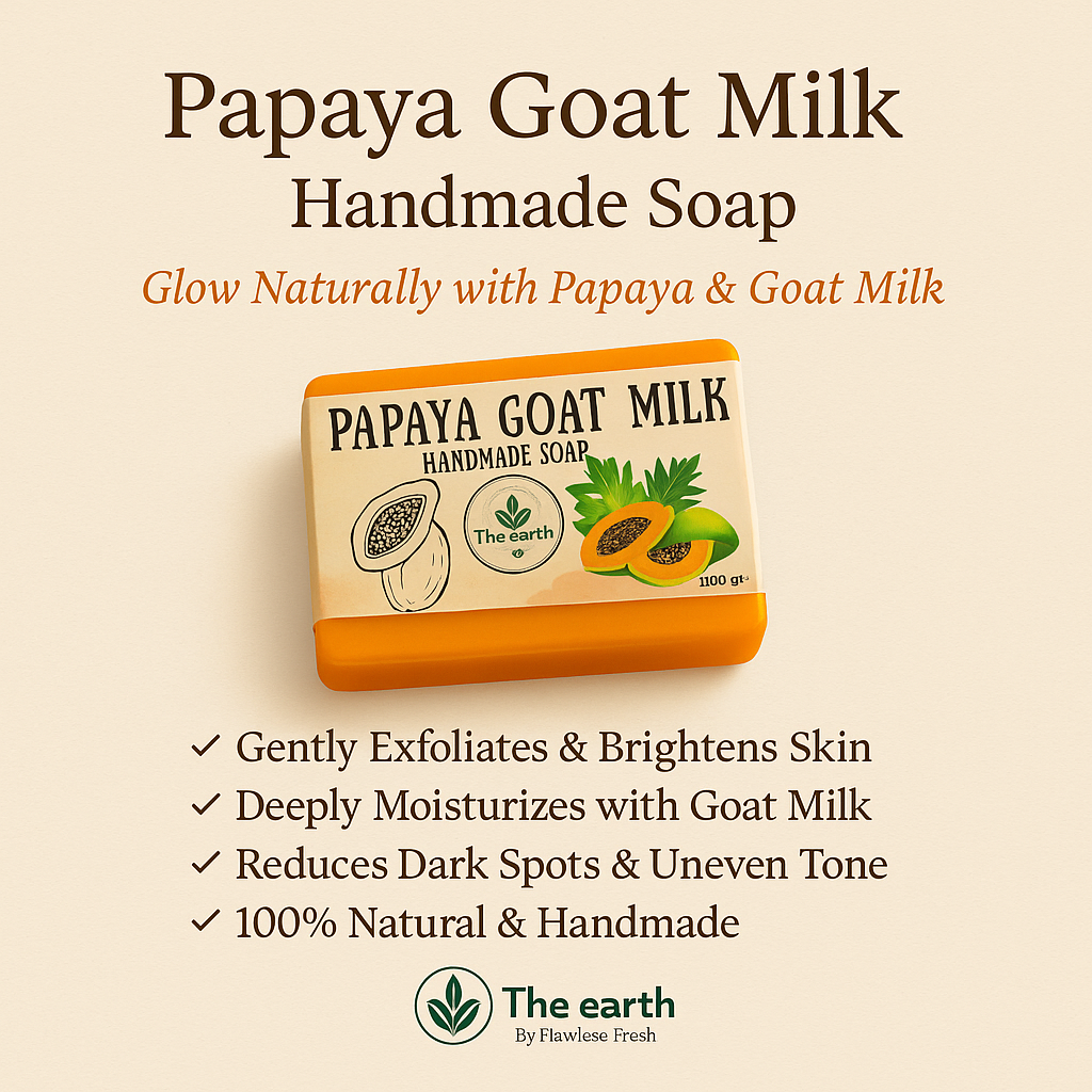 PAPAYA GOAT MILK SOAP
