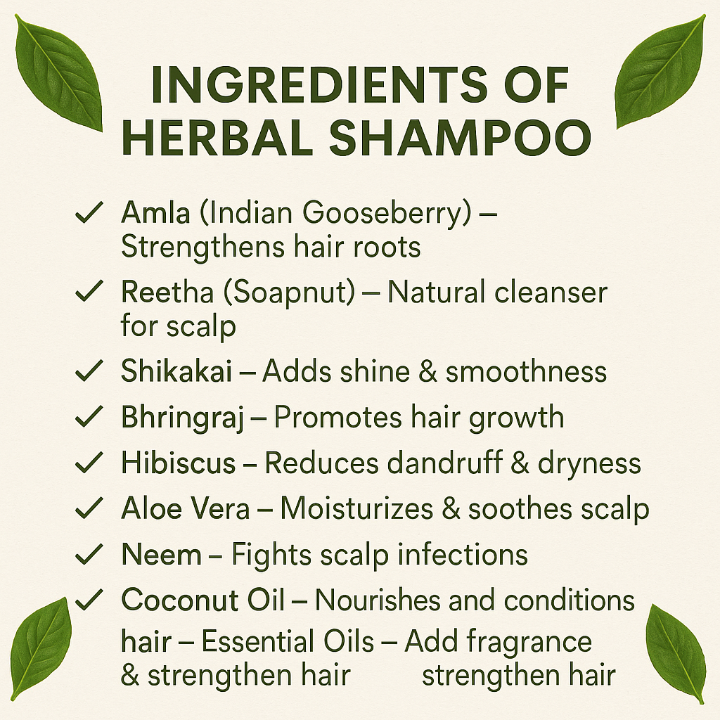 WELL NOURISH HERBAL SHAMPOO