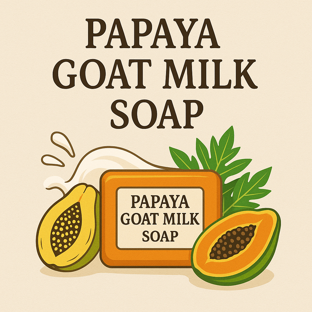 PAPAYA GOAT MILK SOAP