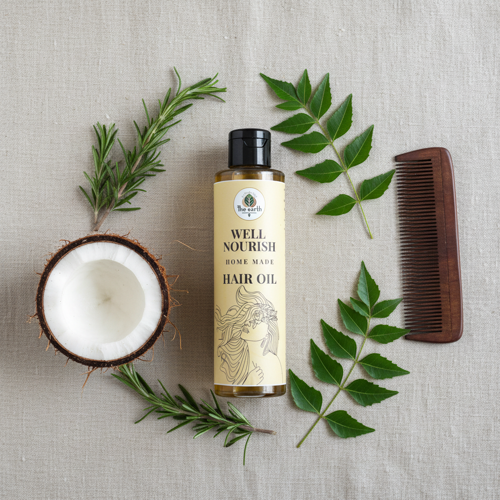 WELL NOURISH HERBAL HAIR OIL